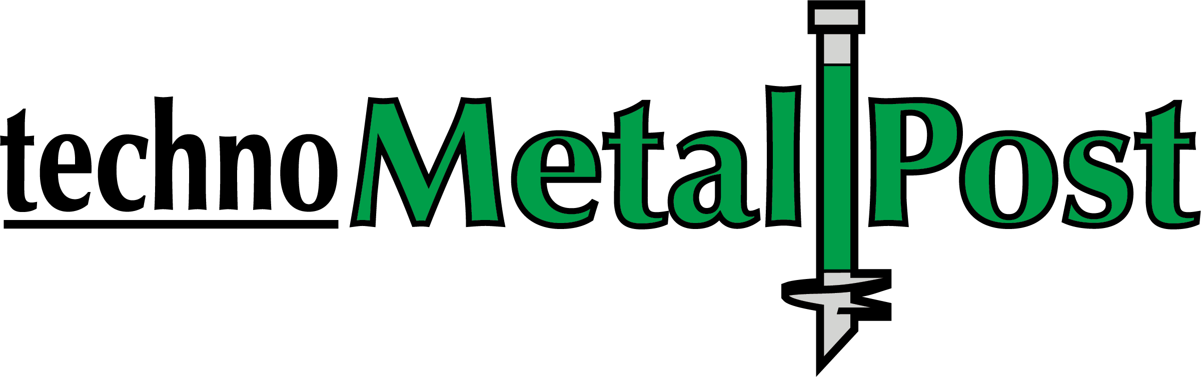 Techno Metal Post
